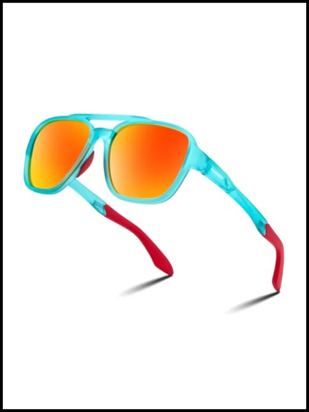 Polarized Aviator Sunglasses Retro 70s Vintage TR-90 Frame TAC Lens UV400